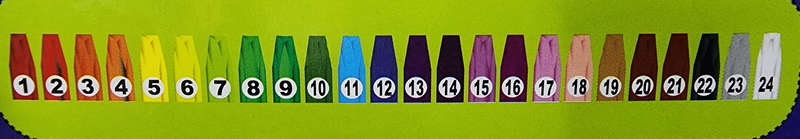 Oil Pastel 24 colors premium quality M&G