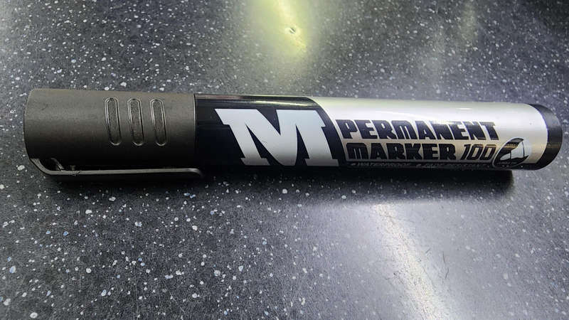 Permanent Marker Jumbo tip 12pc box