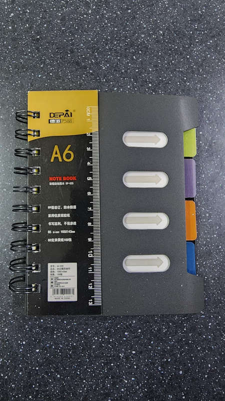 Notebook 100 page A6 Business office school notebook