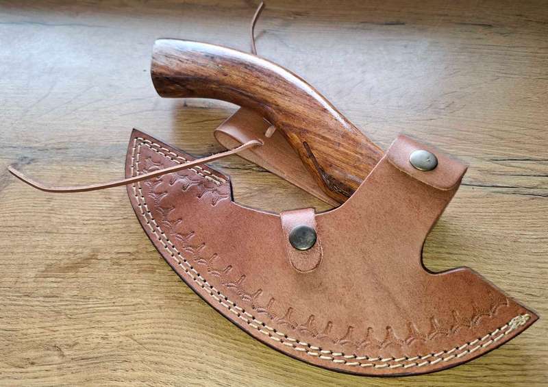 DAMASCUS VIKING AXE (A02)