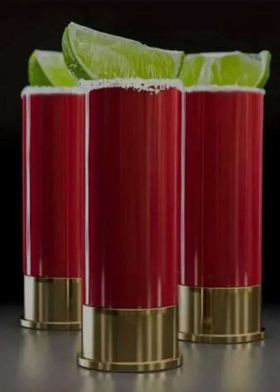 12 GAUGE SHOTGUN SHOT GLASSES (4 Pack)