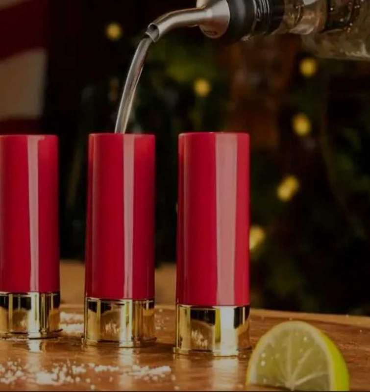 12 GAUGE SHOTGUN SHOT GLASSES (4 Pack)