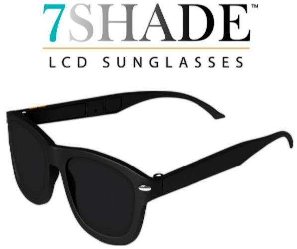 ELECTROCHROMIC  TINT CONTROL LCD SMART SUNGLASSES