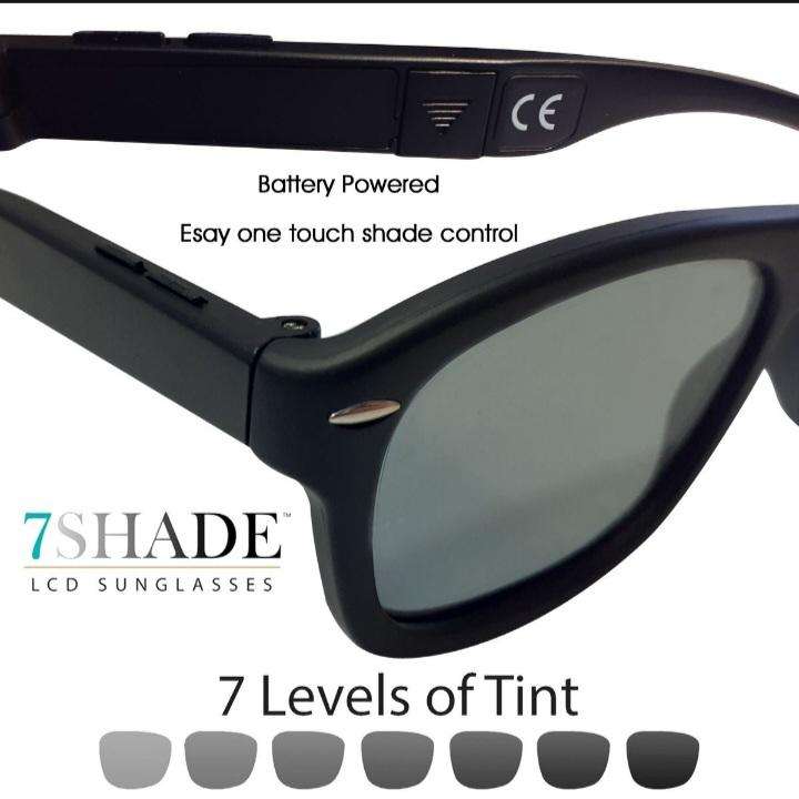 ELECTROCHROMIC  TINT CONTROL LCD SMART SUNGLASSES