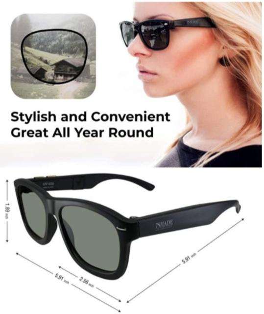 ELECTROCHROMIC  TINT CONTROL LCD SMART SUNGLASSES