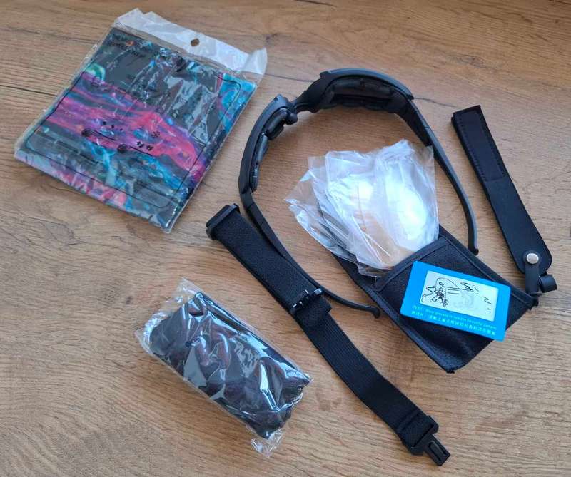 DAISY X7 POLARIZED  SUNGLASSES + SUN FACE-MASK