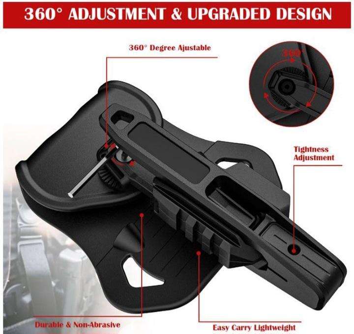 JD-128 DOUBLE STACK TACTICAL  HOLSTER (UPGRADED)