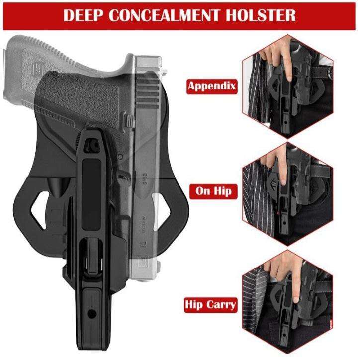 JD-128 DOUBLE STACK TACTICAL  HOLSTER (UPGRADED)