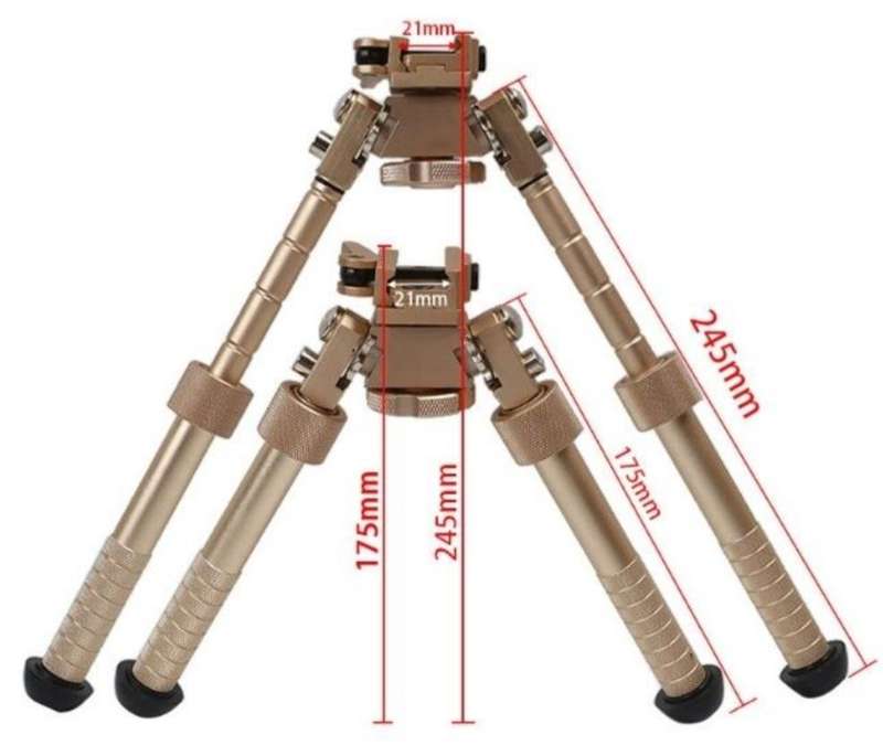 360 TACTICAL BIPOD