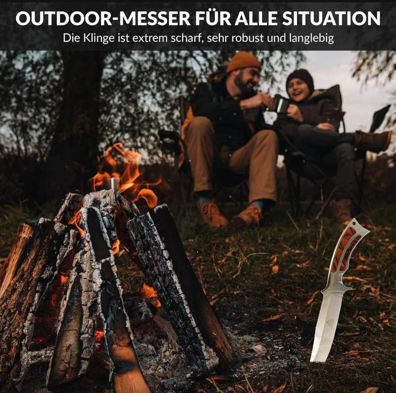 T1 GERMAN HUNTING KNIFE (All Metal)