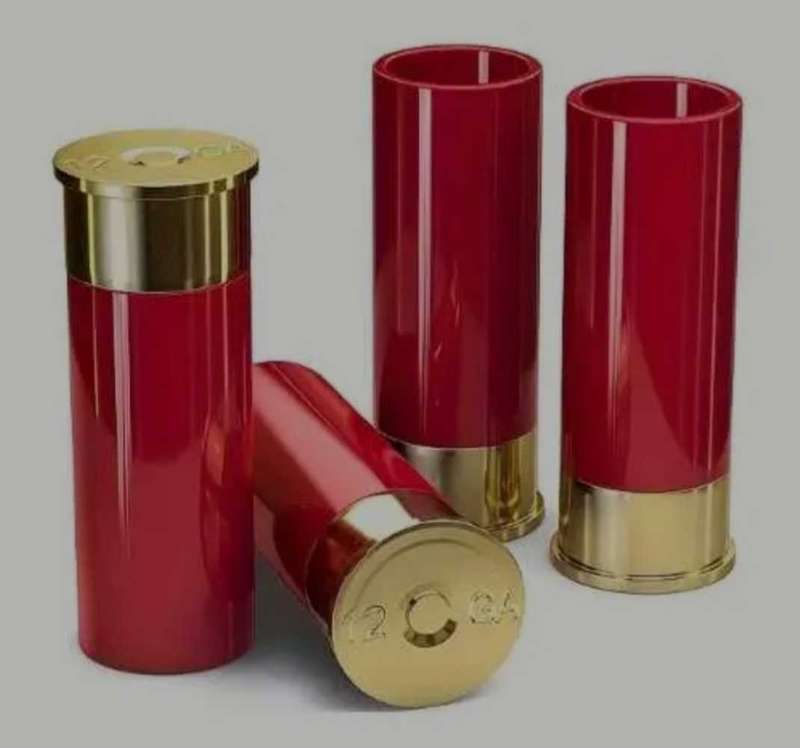 12 GAUGE SHOTGUN SHOT GLASSES (4 Pack)