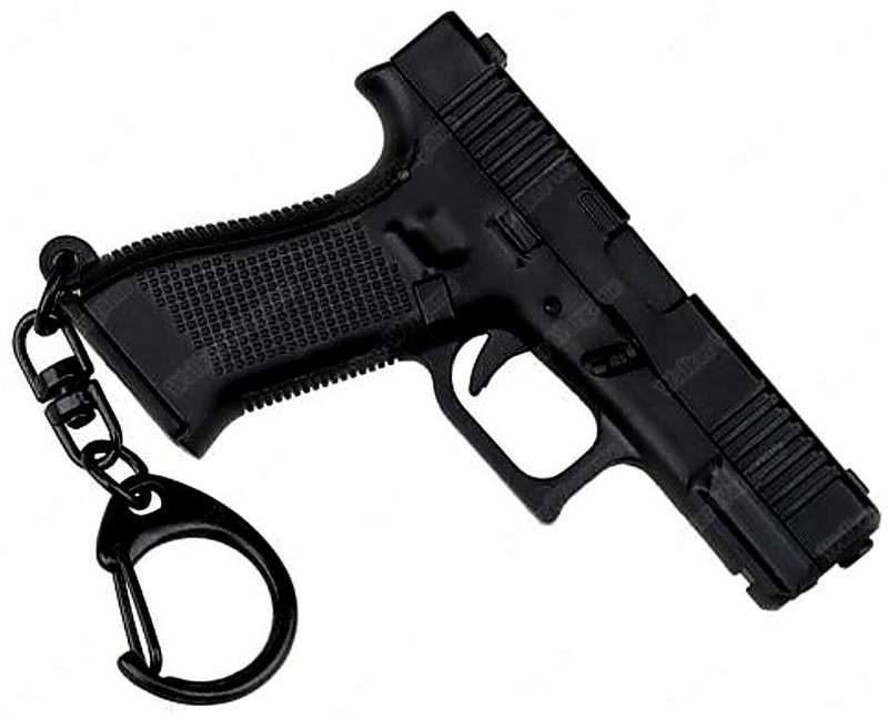 GLOCK 17 KEYCHAIN (1: 4 Scale Semi Functional)