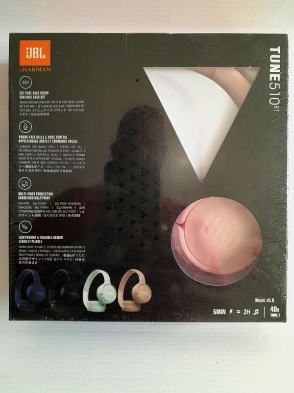 JBL T510BT Wireless Bluetooth On-Ear Headphones