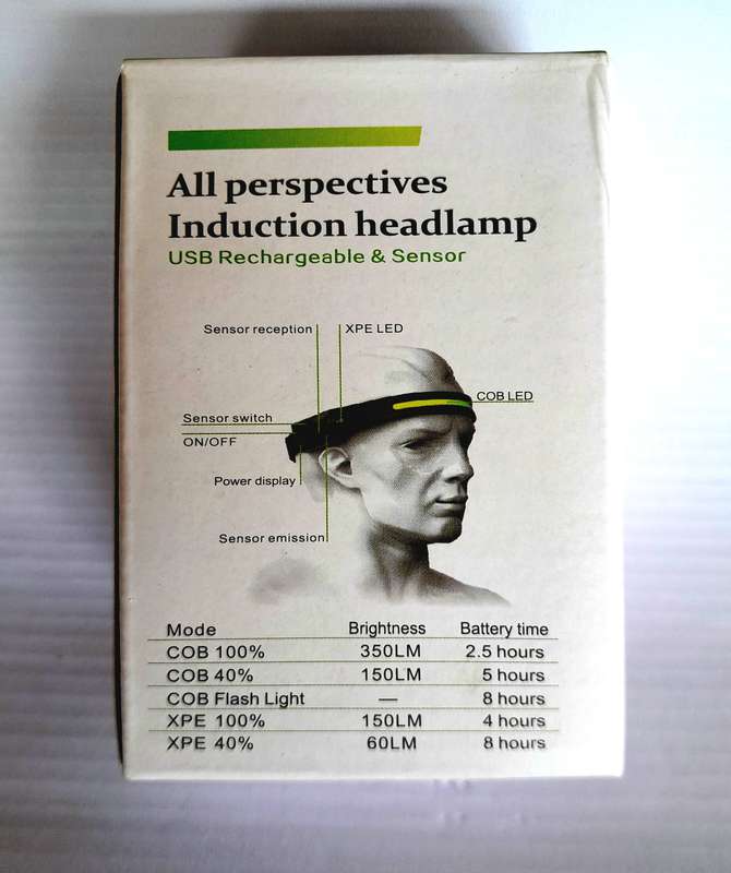 All Perspectives Induction Sensor Headlamp