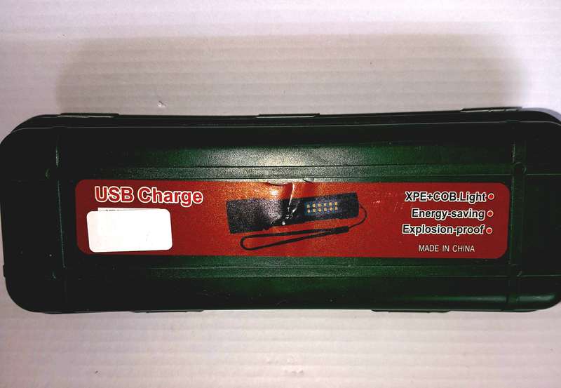 USB Rechargeable Mini Torch with Zoom Function