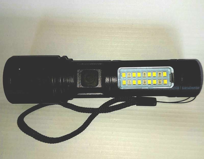 USB Rechargeable Mini Torch with Zoom Function