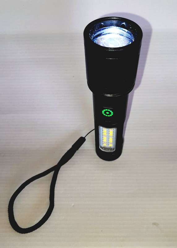 USB Rechargeable Mini Torch with Zoom Function