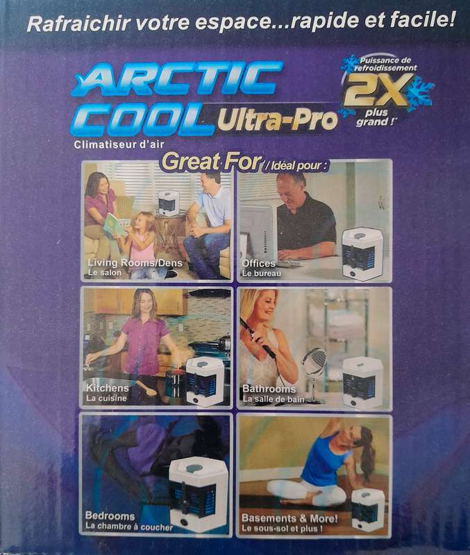 Arctic Cool Ultra Pro Portable Air Cooler and Humidifier