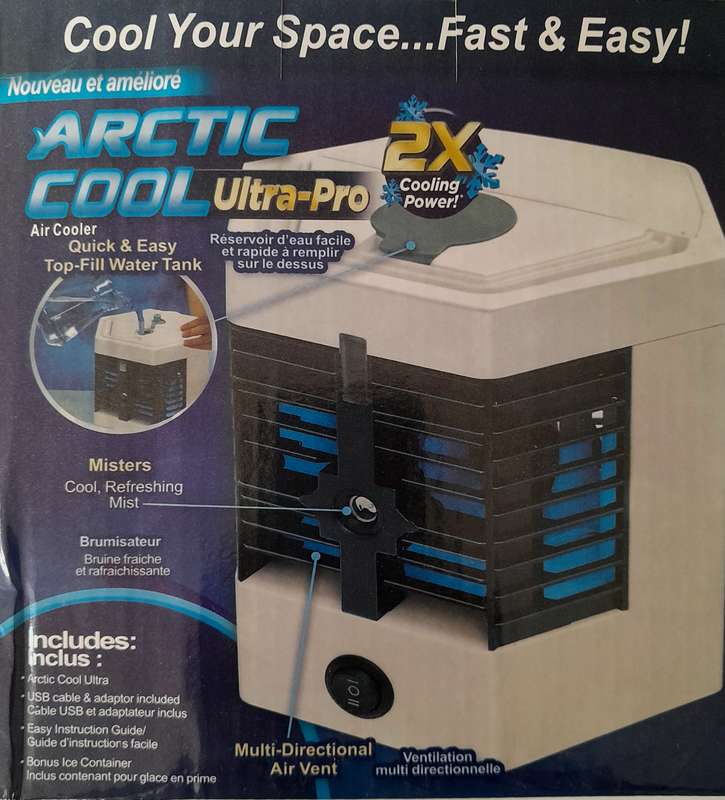 Arctic Cool Ultra Pro Portable Air Cooler and Humidifier