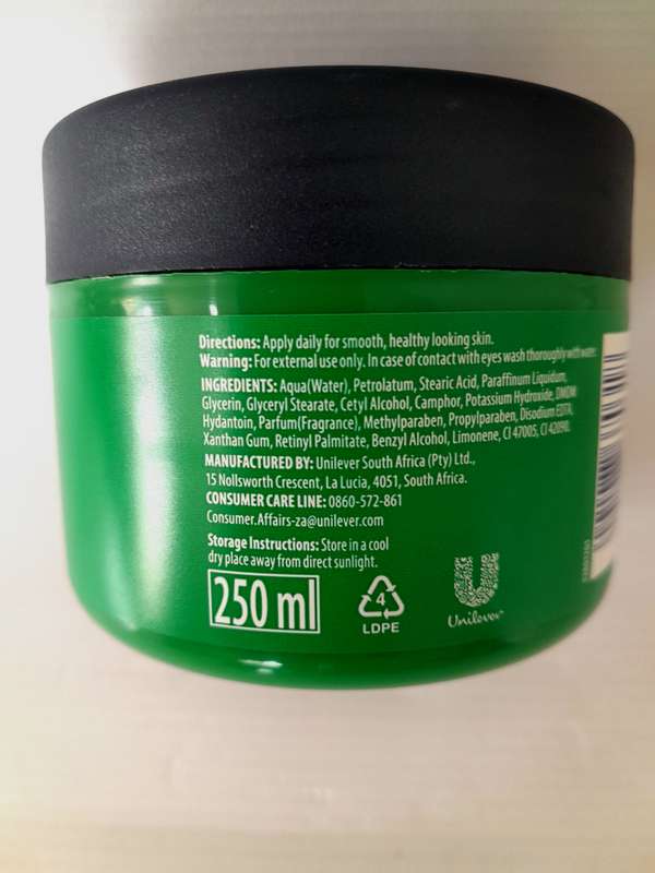 Vaseline Intensive Care Camphor Restore Cream 250ml