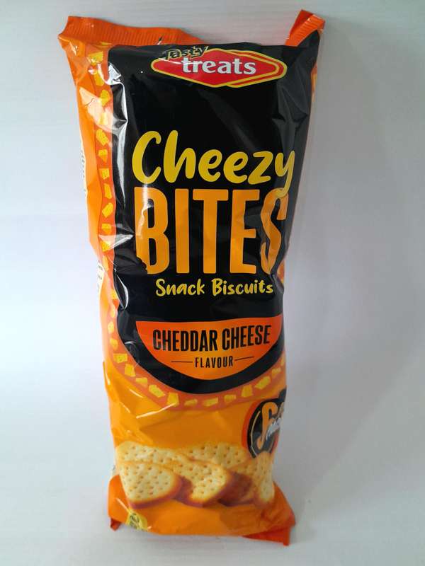 Tasty Treats Cheezy Bites Snack Biscuits 6x30g