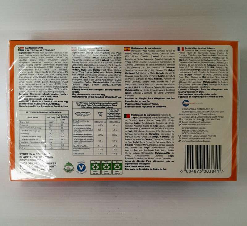 Tasty Treats Cracker Mix Cheese Board Essentials 200g