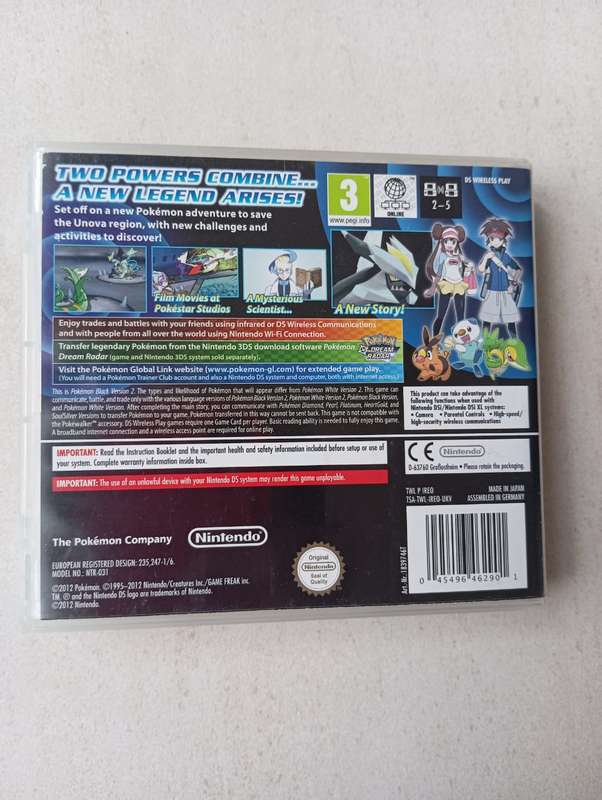 Pokemon Black Version 2 CIB