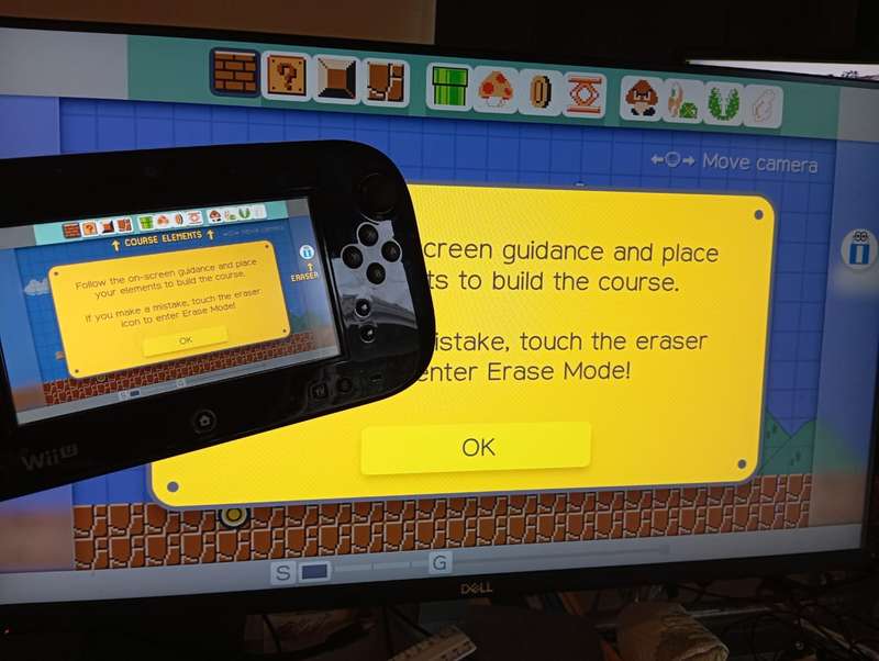Nintendo Wii U Console with Mario maker