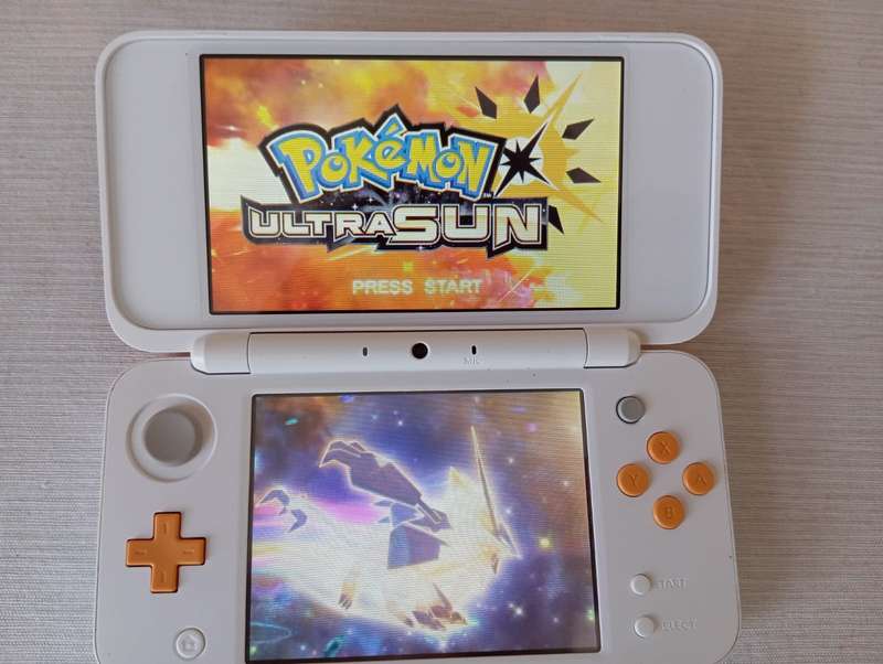 new nintendo 2ds XL console with pokemon games