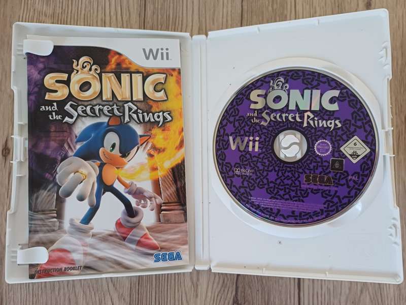 Sonic and the Secret Rings for Nintendo Wii  CIB