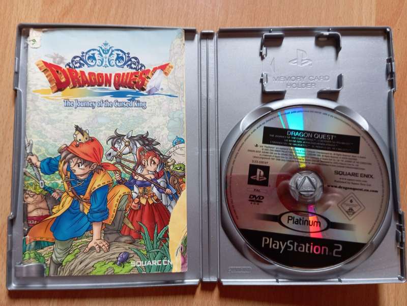 dragon quest the journey of the cursed king ps2 CIB
