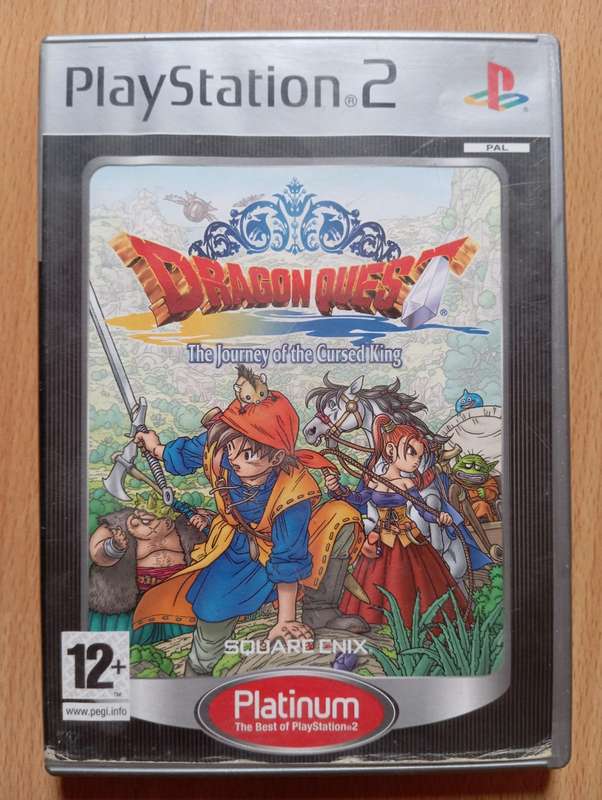dragon quest the journey of the cursed king ps2 CIB