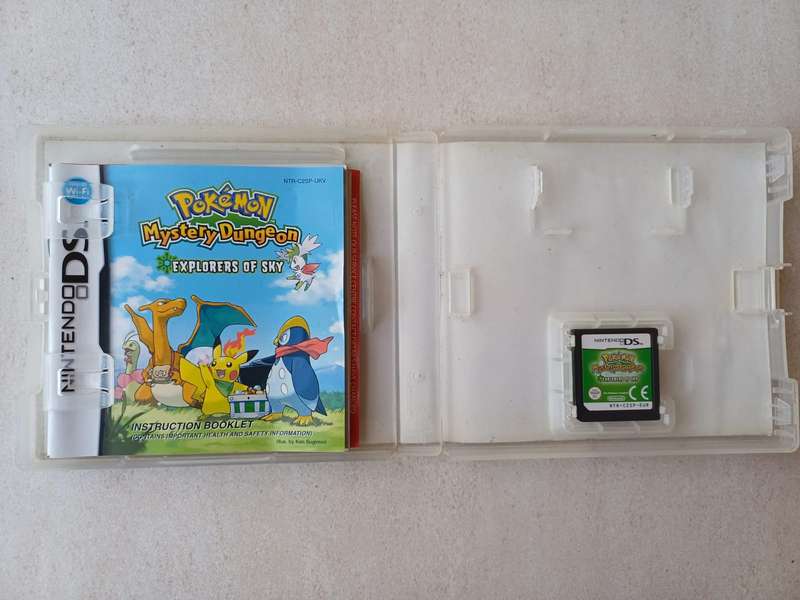 Pokemon Mystery Dungeon Explorers of Sky (Nintendo DS) with manual