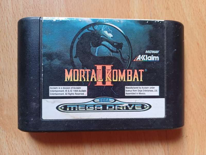 Mortal Kombat II Sega Mega Drive genuine