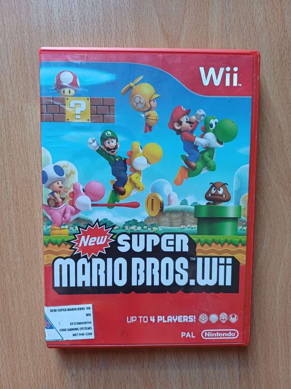 New Super Mario Bros Wii nintendo