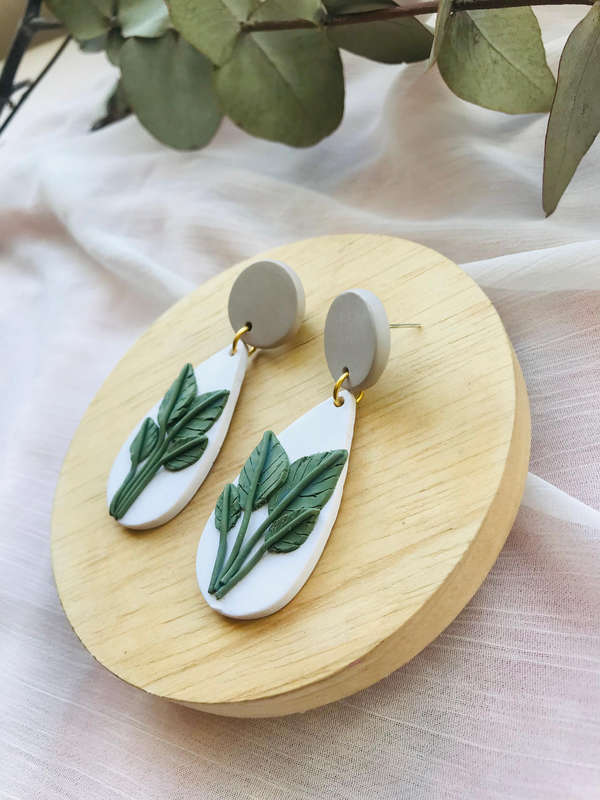 Handcrafted Polymer Clay Earrings