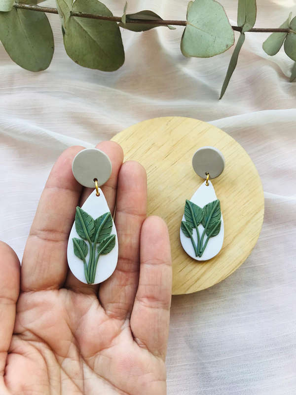 Handcrafted Polymer Clay Earrings