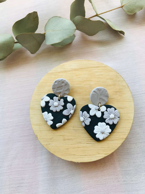 Handcrafted Polymer Clay Earrings
