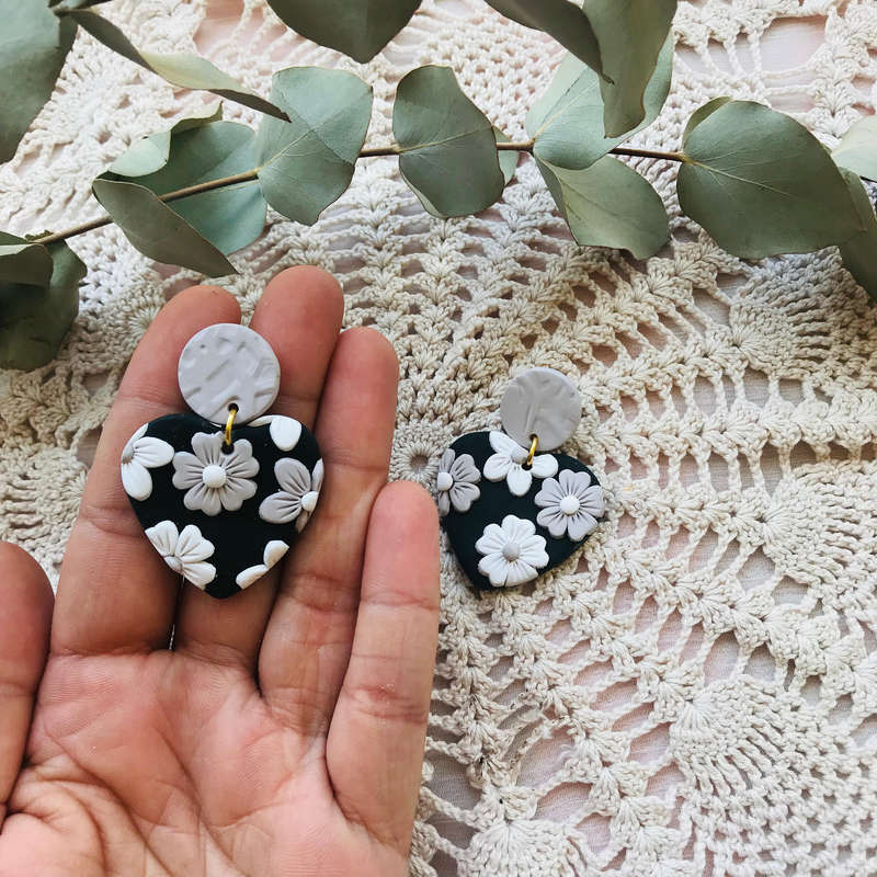 Handcrafted Polymer Clay Earrings
