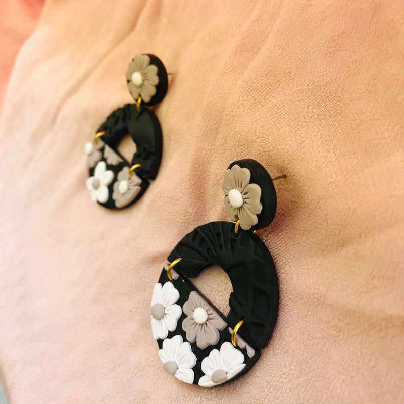 Handcrafted Polymer Clay Earrings