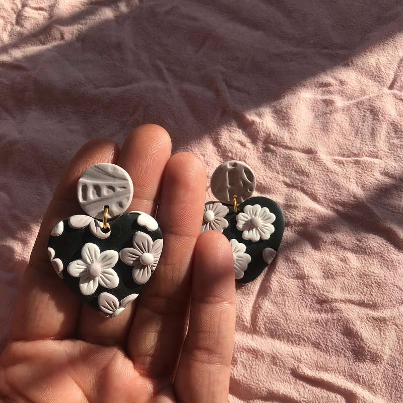 Handcrafted Polymer Clay Earrings