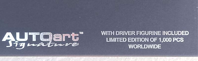 Porsche 804 F1 car - 1962 French GP winner - Gurney - Autoart Signature Ltd Edition 1/18