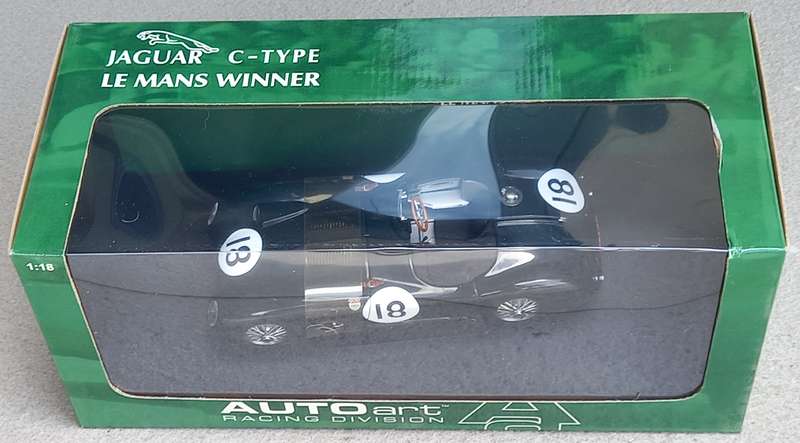 Jaguar C-Type - 1953 Le Mans winner - Autoart 1/18