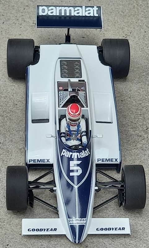 Brabham BT49C - Nelson Piquet - 1981 World Champion - Minichamps 1/18