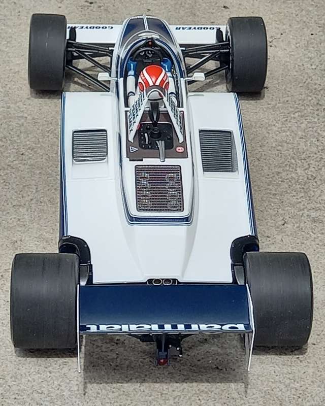 Brabham BT49C - Nelson Piquet - 1981 World Champion - Minichamps 1/18