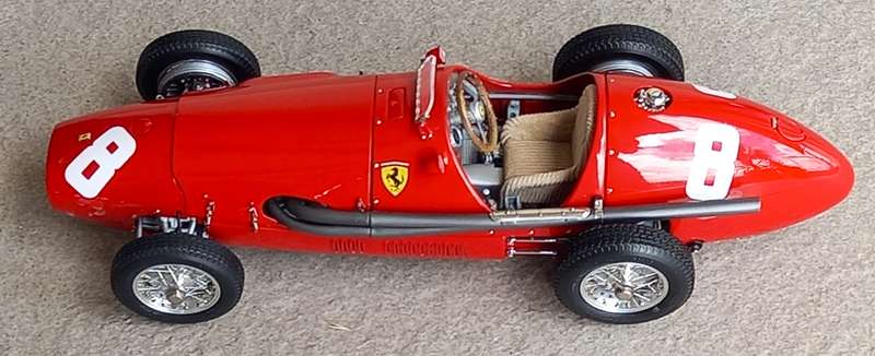 Ferrari Tipo 500 - Ascari - 1952/53 World Champion - CMC 1/18