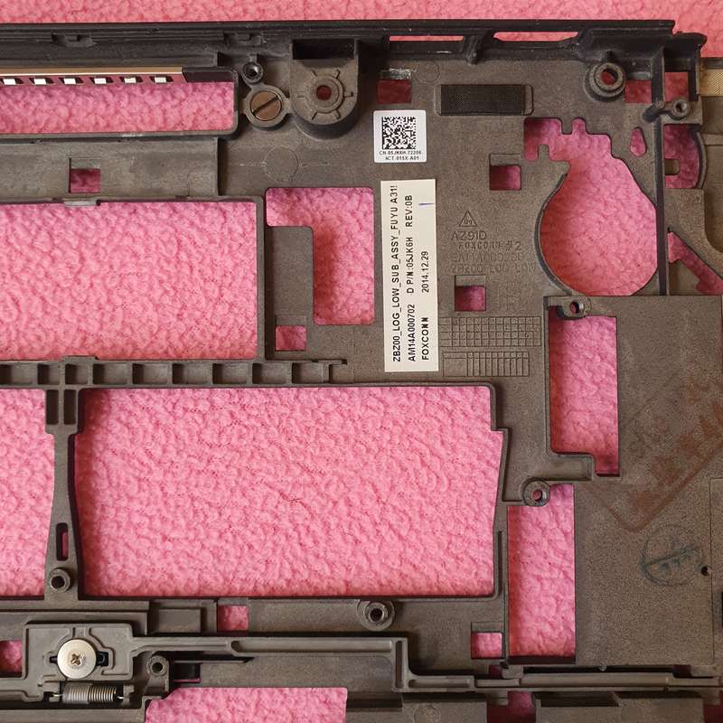 Dell Latitude E7250 Bottom Case (With SIM card Connector + Speakers) | AM14A000702