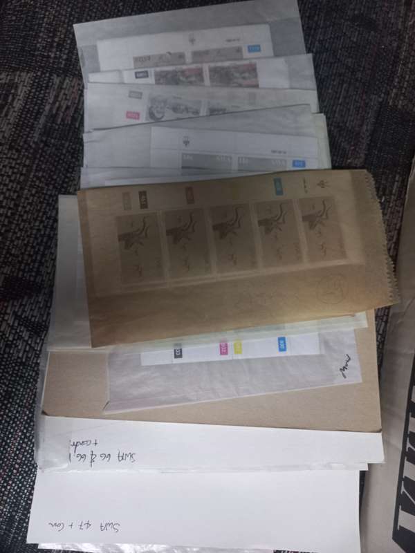 SOUTH WEST AFRICA CONTROL BLOCKS, FIRST DAY COVERS, LOOSE STAMP ETC