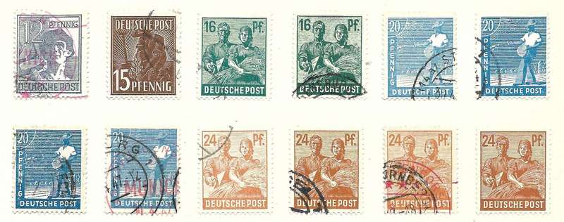 GERMANY ALLIED OCCUPATION TWO  COMPLETE SET   £186