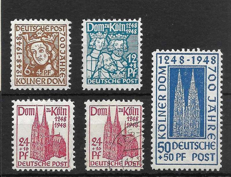 GERMANY ALLIED OCCUPATION TWO  COMPLETE SET   £186